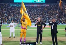Peshawar Zalmi win toss, decide to bowl first against Hyderabad Kingsmen in PSL 11 final Peshawar Zalmi win toss, decide to bowl first against Hyderabad Kingsmen in PSL 11 final