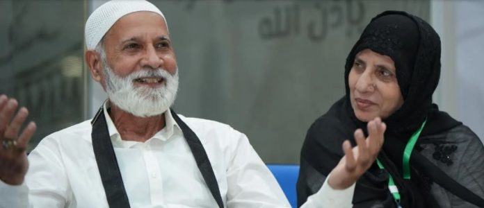 After 20 years of waiting, Pakistani couple begins smooth Hajj journey through Makkah Route Initiative