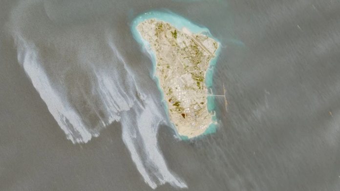 Suspected oil spill seen on satellite images near Iran's Kharg Island export hub
