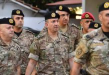 Lebanese and US top generals discuss Israel-Hezbollah ceasefire in Beirut Lebanese and US top generals discuss Israel-Hezbollah ceasefire in Beirut