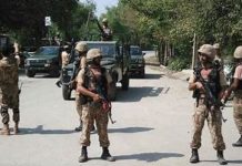 Five martyred in clash with terrorists Five martyred in clash with terrorists