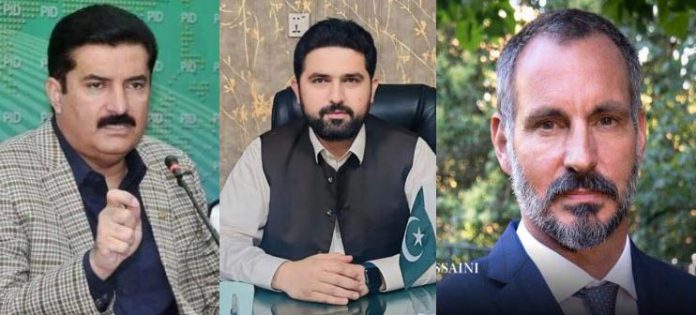 KP Governor, CM meet Prince Rahim