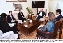 Pakistan, Tajikistan stress regional cooperation on climate, water challenges