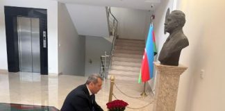 Azerbaijan Embassy in Islamabad honors National Leader Heydar Aliyev on 103rd Birth Anniversary Azerbaijan Embassy in Islamabad honors National Leader Heydar Aliyev on 103rd Birth Anniversary