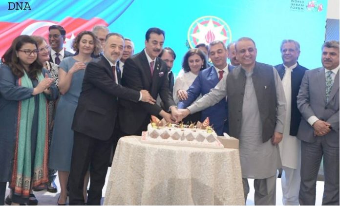 Independence Day of Azerbaijan celebrated