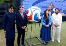 U.S. Embassy hosts grand FIFA World Cup launch ceremony U.S. Embassy hosts grand FIFA World Cup launch ceremony