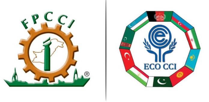 Atif Ikram Sheikh addresses ECO-CCI meeting on connectivity