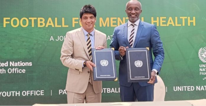 PFF, UN Pakistan launch Football for mental health initiative
