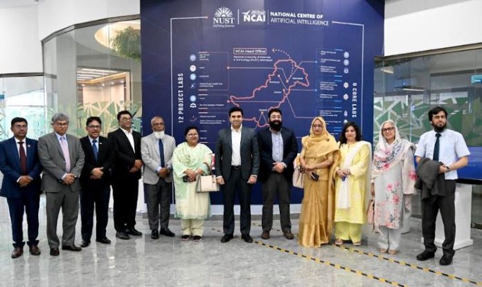 Chairman UGC, academicians from Bangladesh Explore HEC, NUST