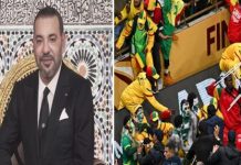 The King of Morocco grants His Grace to Senegalese supporters convicted in Morocco of offences committed on the occasion of the competitions of the African Cup of Nations The King of Morocco grants His Grace to Senegalese supporters convicted in Morocco of offences committed on the occasion of the competitions of the African Cup of Nations