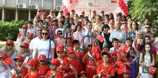 Turkish embassy marks national sovereignty and children’s day Turkish embassy marks national sovereignty and children’s day