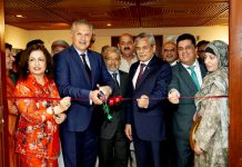 Ambassador of Jordan inaugurates retrospective exhibition