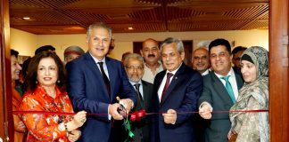 Ambassador of Jordan inaugurates retrospective exhibition