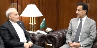 Ayaz meets Iranian Ambassador Ayaz meets Iranian Ambassador