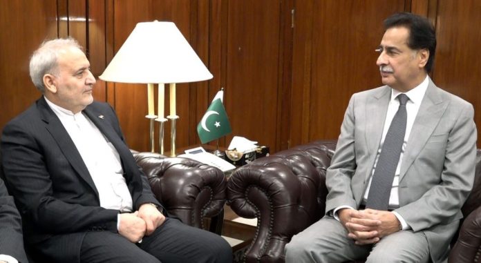 Ayaz meets Iranian Ambassador
