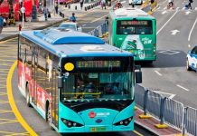 Chinese Green Buses reach Layyah Chinese Green Buses reach Layyah