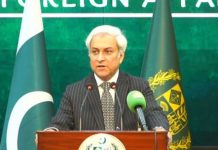 Pakistan hands over demarche to Afghan envoy