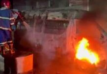 Over a dozens killed in van fire in Murree Over a dozens killed in van fire in Murree