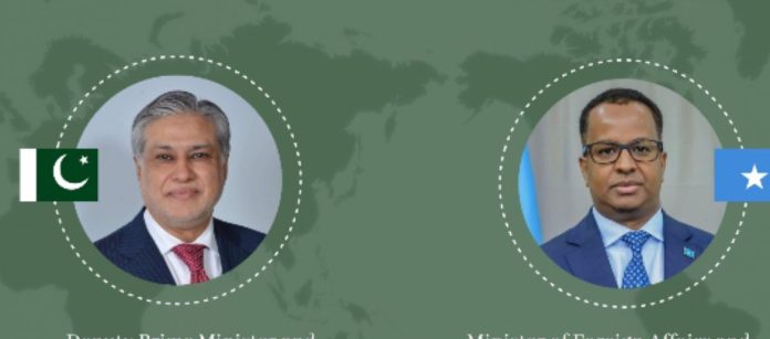 Dar urges swift release of Pakistani hostages in call with Somali FM