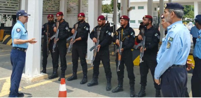 SP JPU Iqbal Khan reviews National Assembly security during budget session