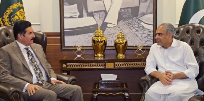 Governor KP, Naqvi discuss security situation, counter-terrorism efforts