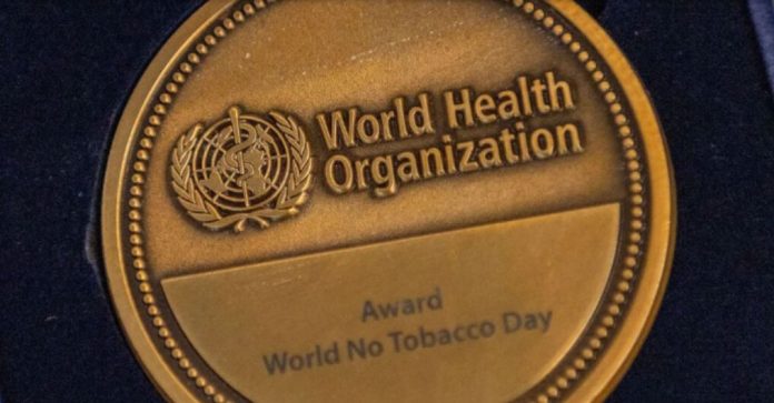 Pakistan’s Tobacco Control Cell receives WNTD award