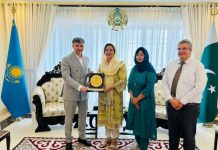 Pakistan, Kazakhstan to expand ties in technical, vocational education: Wajiha Qamar Pakistan, Kazakhstan to expand ties in technical, vocational education: Wajiha Qamar