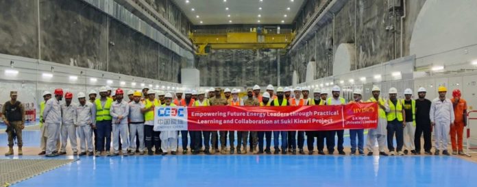 PU students visit SK Hydropower station to gain practical insight into clean energy technologies