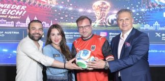 Ambassador Kutschera turns lawn into fan zone for FIFA Football World Cup 2026 Ambassador Kutschera turns lawn into fan zone for FIFA Football World Cup 2026