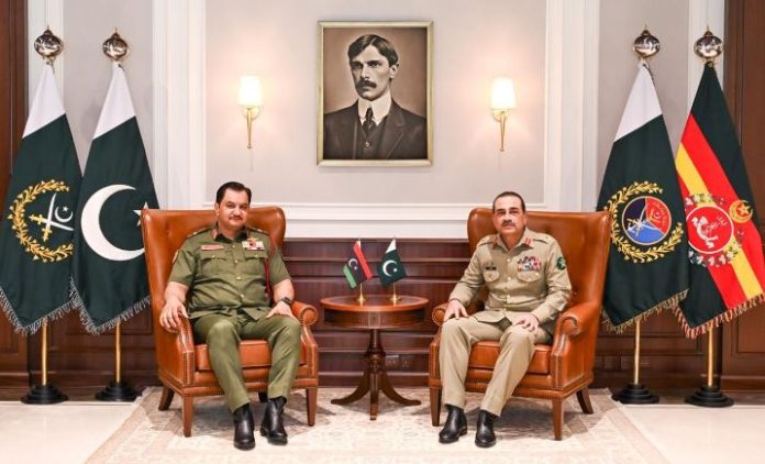 Libyan Deputy Commander meets Field Marshal Asim Munir