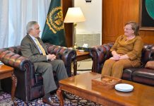 Italian ambassador bids farewell to Deputy PM Ishaq Dar Italian ambassador bids farewell to Deputy PM Ishaq Dar