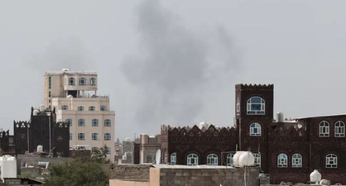 Yemeni military says targeted Sanaa airport runway to stop Iranian plane landing