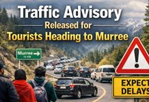 Murree DPO advises tourists to avoid Old GT Road Murree DPO advises tourists to avoid Old GT Road