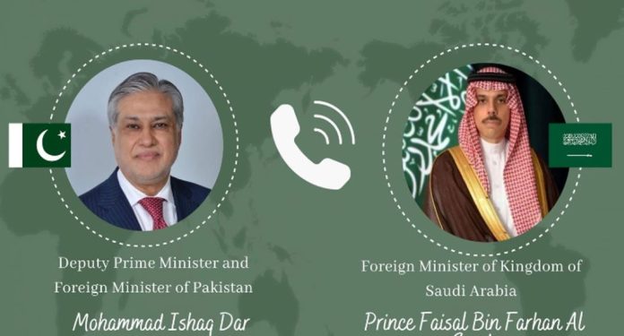 DPM, Saudi FM call for de-escalation in region
