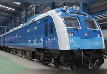India introduces hydrogen train India introduces hydrogen train