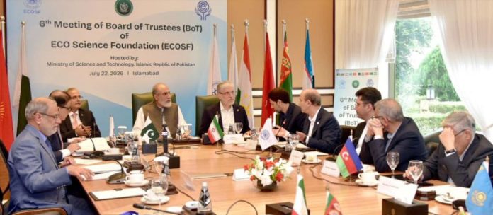 Khalid Magsi calls for stronger regional scientific cooperation at ECOSF Board meeting