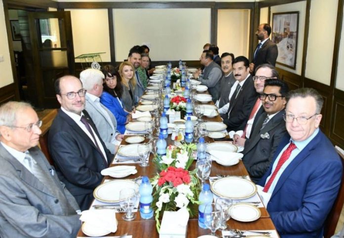 Kundi hosts diplomats to strengthen Pakistan-Europe ties