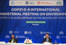 D-8 holds first-ever environment ministerial meeting in Istanbul D-8 holds first-ever environment ministerial meeting in Istanbul