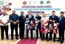 Pakistan, Kazakhstan join hands to promote Qazaq Kuresi Pakistan, Kazakhstan join hands to promote Qazaq Kuresi