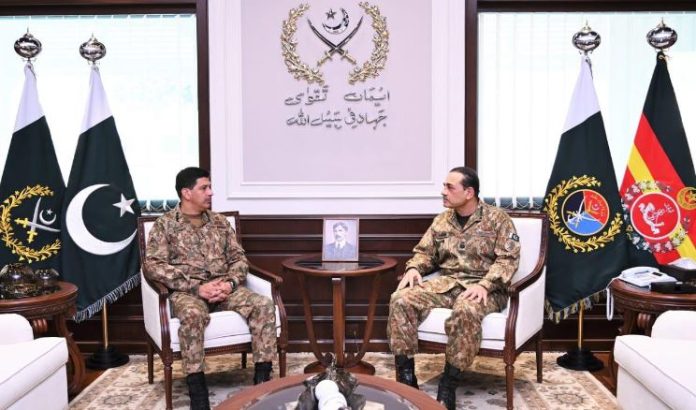Field Marshal Munir meets newly appointed NSC chief