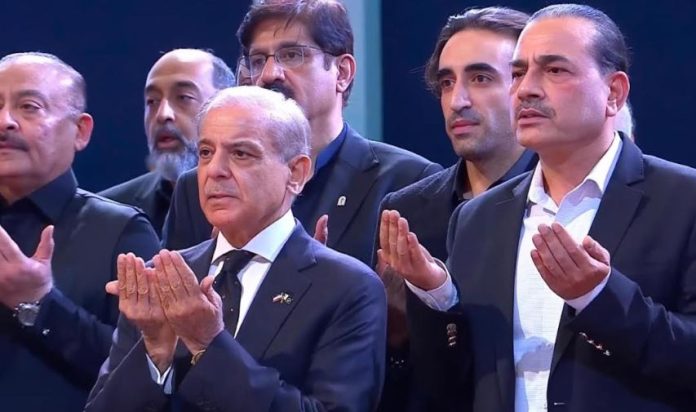 PM Shehbaz, Army Chief, and PPP leader honor late Iranian Supreme Leader