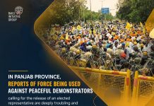 Force used in Indian Punjab province