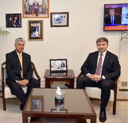 DNA 17-3 Solangi lauds Ambassador Kistafin’s efforts in promoting bilateral relations