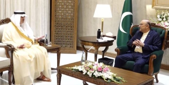 President appreciates Saudi Ambassador’s contribution to strengthening Pakistan-Saudi ties