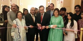Austrian ambassador inaugurates art exhibition at Serena Hotel Austrian ambassador inaugurates art exhibition at Serena Hotel