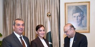 Outgoing Azerbaijan Ambassador pays farewell call on President Zardari Outgoing Azerbaijan Ambassador pays farewell call on President Zardari