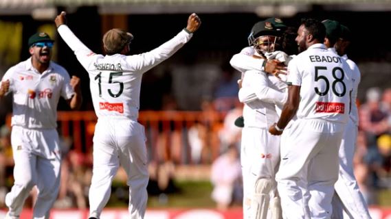 NEWS Bangladesh claim first Test win in Australia as Green ton in vain