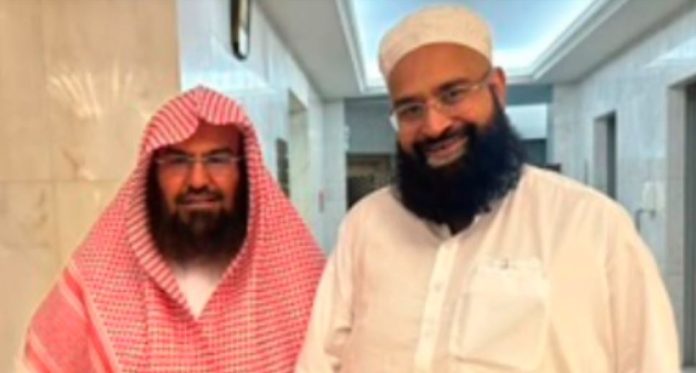 Imam of Haramain calls Ashrafi, discusses Muslim world, defence agreement