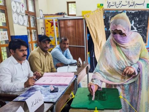 NEWS Polling ends in AJK election's second phase after one-hour extension