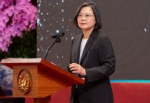 Peace through strength, Taiwan president says on China battle anniversary